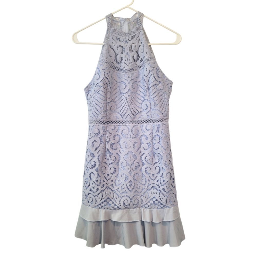 Two Sisters the Label Mika Lace Mini Dress Size 6 Halter